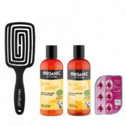 KlipShop Organic Kitchen Tiesinantis plaukus priežiūros priemonių rinkinys