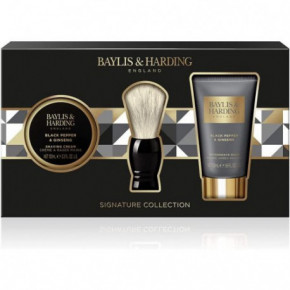 Baylis & Harding Signature Men's Black Pepper & Ginseng Luxury Shave Gift Set