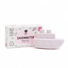 Nailmatic Kids BOAT Organic Kids Soap Raspberry Dabīgas bērnu ziepes ar aveņu smaržu 50g