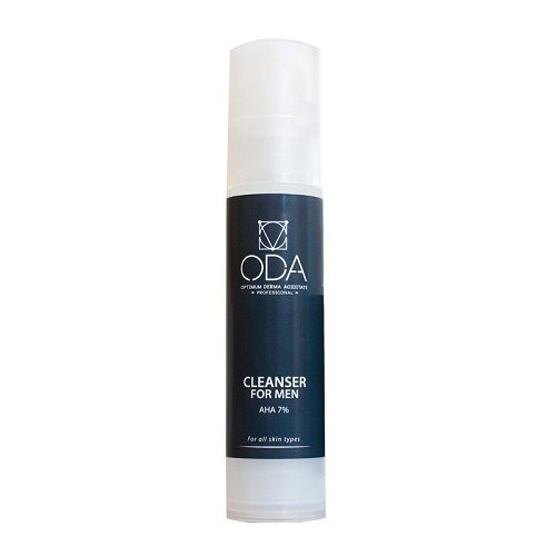 ODA Cleanser For Men Veido prausiklis vyrams su glikolio rūgštimi 50ml