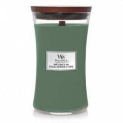 WoodWick Mint Leaves & Oak Candle Žvakė Heartwick