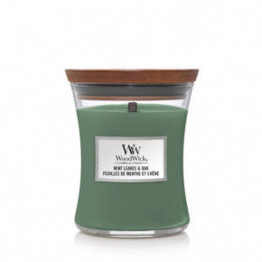 WoodWick Mint Leaves & Oak Candle Žvakė Medium