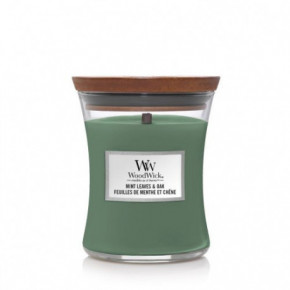 WoodWick Mint Leaves & Oak Lõhnaküünal Medium