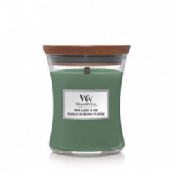 WoodWick Mint Leaves & Oak Candle Žvakė Heartwick