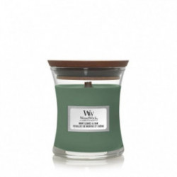 WoodWick Mint Leaves & Oak Candle Žvakė Heartwick