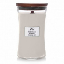 WoodWick Warm Wool Candle Žvakė Heartwick