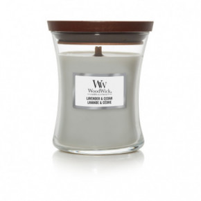 WoodWick Lavender & Cedar Candle Žvakė Medium