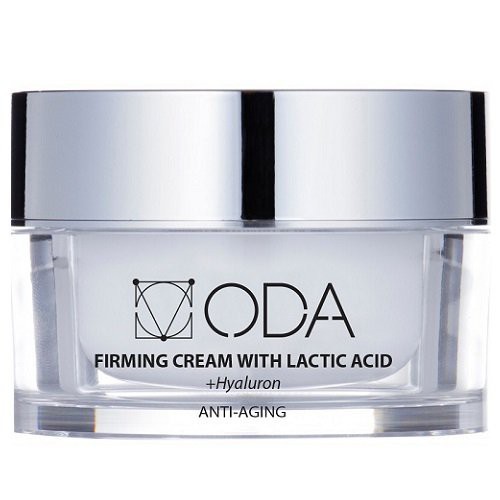 ODA Firming Cream With Lactic Acid + Hyaluronic Stangrinamasis kremas su pieno rūgštimi ir hialuronu 50ml