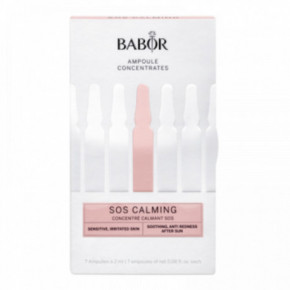 Babor SOS Calming Ampoule Concentrate Nomierinošās ampulas 7x2ml