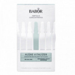 Babor Algae Vitalizer Ampoule Concentrate Gyvybingumo suteikiančios ir drėkinančios ampulės veidui 7x2ml