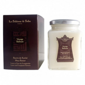 La Sultane De Saba Balinese Shea Butter Lotus and Frangipani Flowers Sheavõi 300g