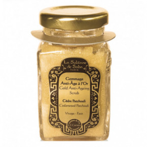 La Sultane De Saba Cedarwood Patchouli Sublimating Gold Face Scrub Sejas skrubis ar zeltu 100ml