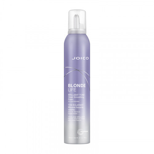 Joico Blonde Life Violet Smoothing Foam Gelsvą atspalvį neutralizuojančios, plaukus glotninančios putos 50ml