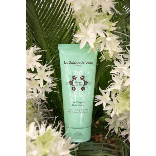 La Sultane De Saba Aloe Vera and Tiara Flowers Body Lotion Kūno losjonas 200ml