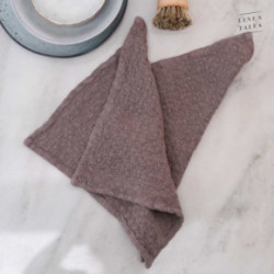 Linen Tales Linen Dishcloth Set of 2 Lininių virtuvės šluosčių rinkinys Cafe Creme