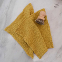 Linen Tales Linen Dishcloth Set of 2 Lininių virtuvės šluosčių rinkinys Cafe Creme