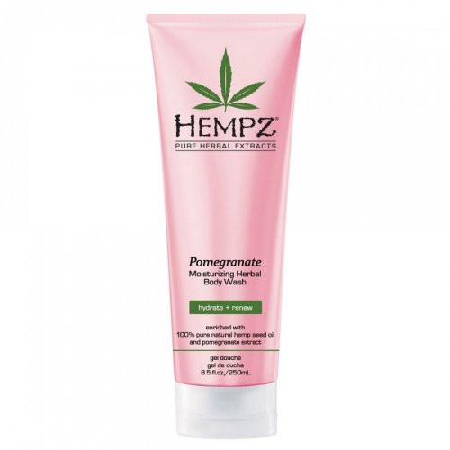 Hempz Pomegranate Herbal Body Wash Kūno prausiklis 250ml