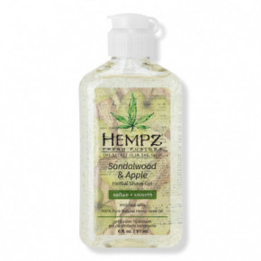 Hempz Sandalwood & Apple Herbal Shave Gel Skutimosi gelis 177ml