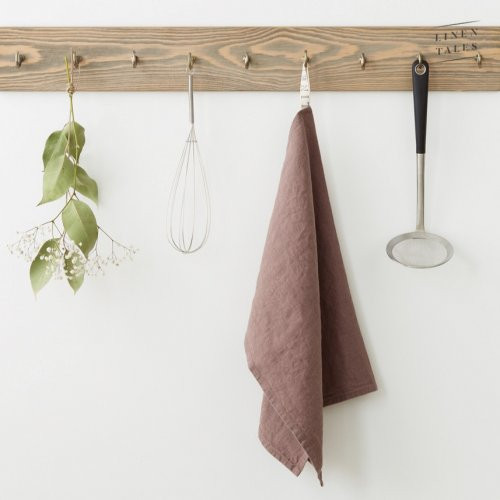 Linen Tales Linen Kitchen Towel Lininis virtuvės rankšluostis Lemon Curry