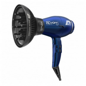Parlux Alyon Light Air Ionizer Hairdryer + Magic Sense Diffuser Profesionalais matu fēns + difuzors Midnight Blue