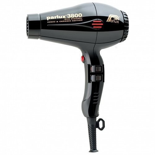 Parlux 3800 Eco Ceramic Ionic Hairdryer Profesionalus plaukų džiovintuvas Black