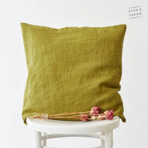 Linen Tales Linen Cushion Cover Lininis pagalvėlės užvalkalas Moss Green