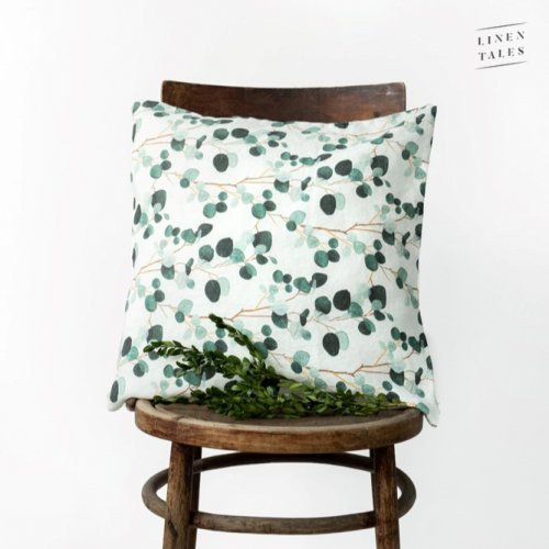 Linen Tales Linen Cushion Cover Lininis pagalvėlės užvalkalas Martini Olive