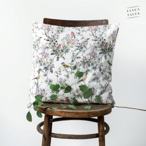 Linen Tales Linen Cushion Cover Lininis pagalvėlės užvalkalas Martini Olive