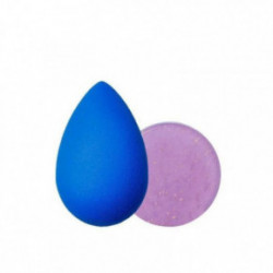 BeautyBlender Original Sponge and Solid Cleanser Kit Makiažo kempinėlė + muiliukas Blue