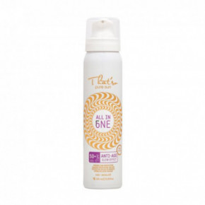 That'so All in One SPF50+ Anti-Age Mousse Apsauga nuo saulės veidui 100ml