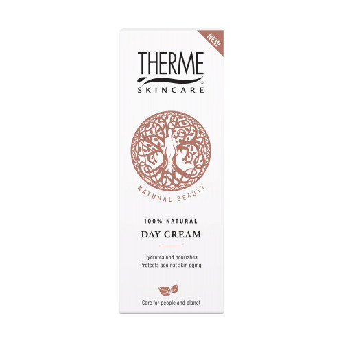 Therme Natural Beauty 100% Natural Day Cream Natūralus dieninis kremas 50ml