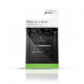 VOESH Pedi In A Box Deluxe 4in1 Charcoal Power Detox Jalgade ravi Seatud