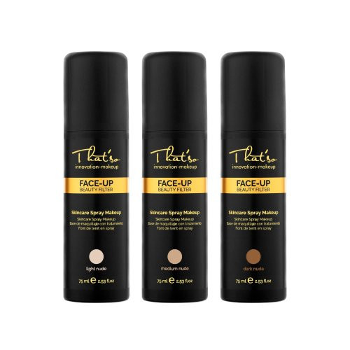 That'so Face-Up Beauty Filter Purškiamas makiažas veidui ir dekoltė 75ml