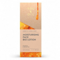 You&Oil Moisturising Face Bio Lotion Drėkinamasis bio losjonas veidui su gintaro aliejumi ir mineraliniu vandeniu 100ml