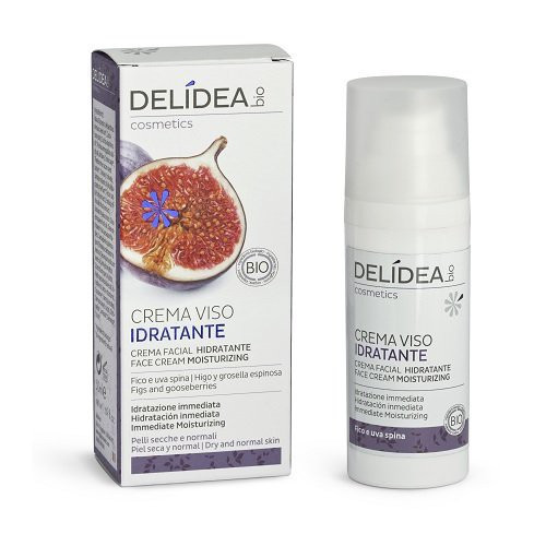 Delidea BIO Vitis and Grapavine Line Ekologiškas, 24 val. drėkinantis kremas su figomis 50ml