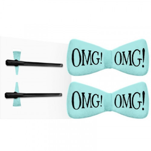 OMG Hair Up Bow Pin Plaukų segtukai Blue