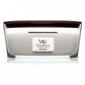 WoodWick Warm Wool Candle Žvakė Heartwick