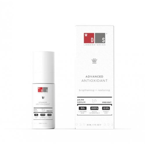 DS Laboratories Advanced Antioxidant Brightening + Restoring Dieninis veido serumas su vitaminu C 30ml