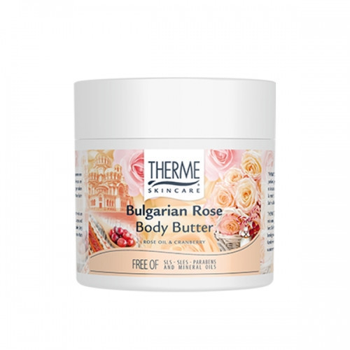 Therme Bulgarian Rose Body Butter Kūno sviestas 250g