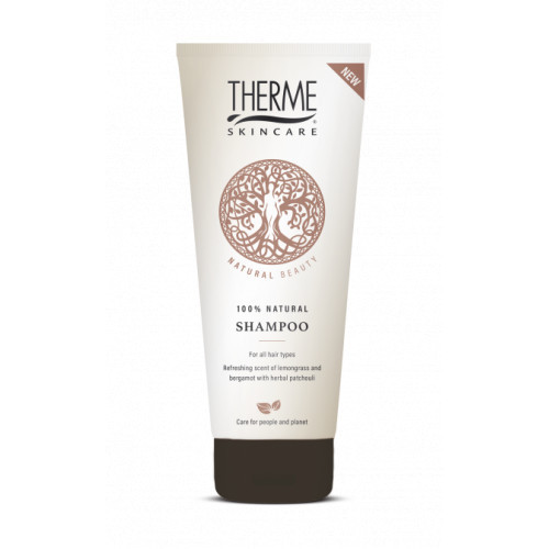 Therme Natural Beauty 100% Natural Shampoo Šampūnas 200ml