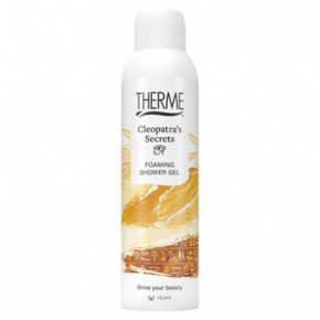 Therme Cleopatra’s Secrets Foaming Shower Gel Spindesio Suteikiančios Prausimosi Putos 200ml