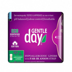 Gentle Day Organic Cotton Absorbent Liners Aneoonribaga absorbeerivad pesukaitsmed 20 tk