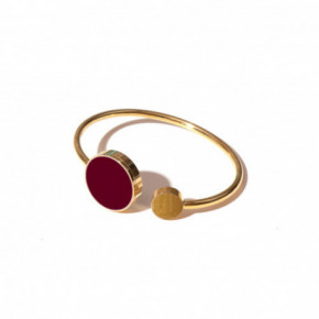 Savoni Boutique Eclipse White Promise Yellow Gold Fragrance Bracelet Red