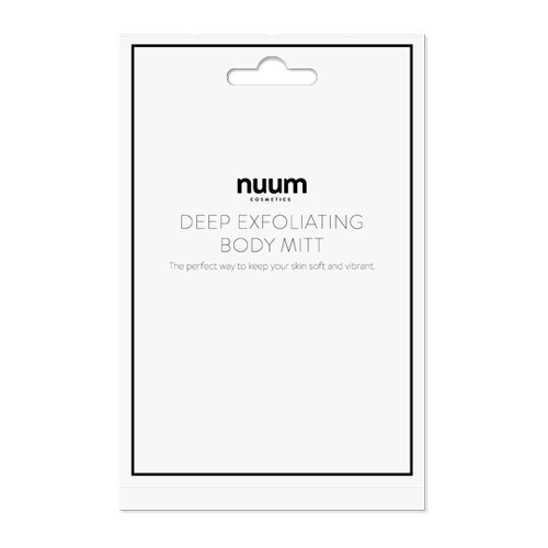 Nuum Cosmetics Deep Exfoliating Body Mitt Kūno šveitimo pirštinė 1vnt.