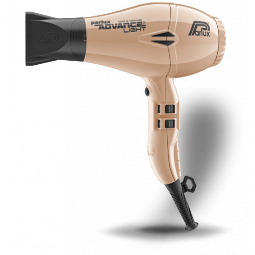 Parlux Advance Light Ceramic Ionic Hairdryer Profesionalus plaukų džiovintuvas Black