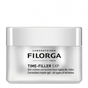 Filorga Time-Filler 5XP Cream Gel Veido kremas iškart 5 tipų raukšlių korekcijai, mišriai, riebiai odai 50ml