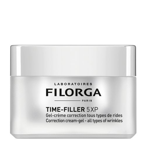 Filorga Time-Filler 5XP Cream Gel Veido kremas iškart 5 tipų raukšlių korekcijai, mišriai, riebiai odai 50ml