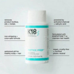 K18 Peptide Prep Detox Shampoo Giliai valantis šampūnas 250ml