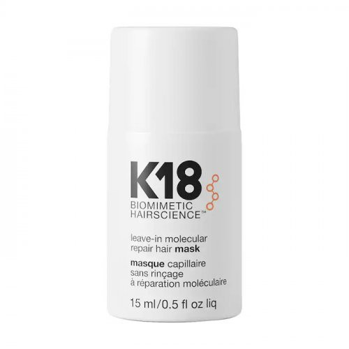 K18 Leave-In Molecular Repair Hair Mask Nenuplaunama molekulinė atkuriamoji kaukė plaukams 5ml