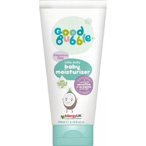 Good Bubble Little Softy Baby Moisturiser Švelnus bekvapis drėkinamasis kremas 200ml